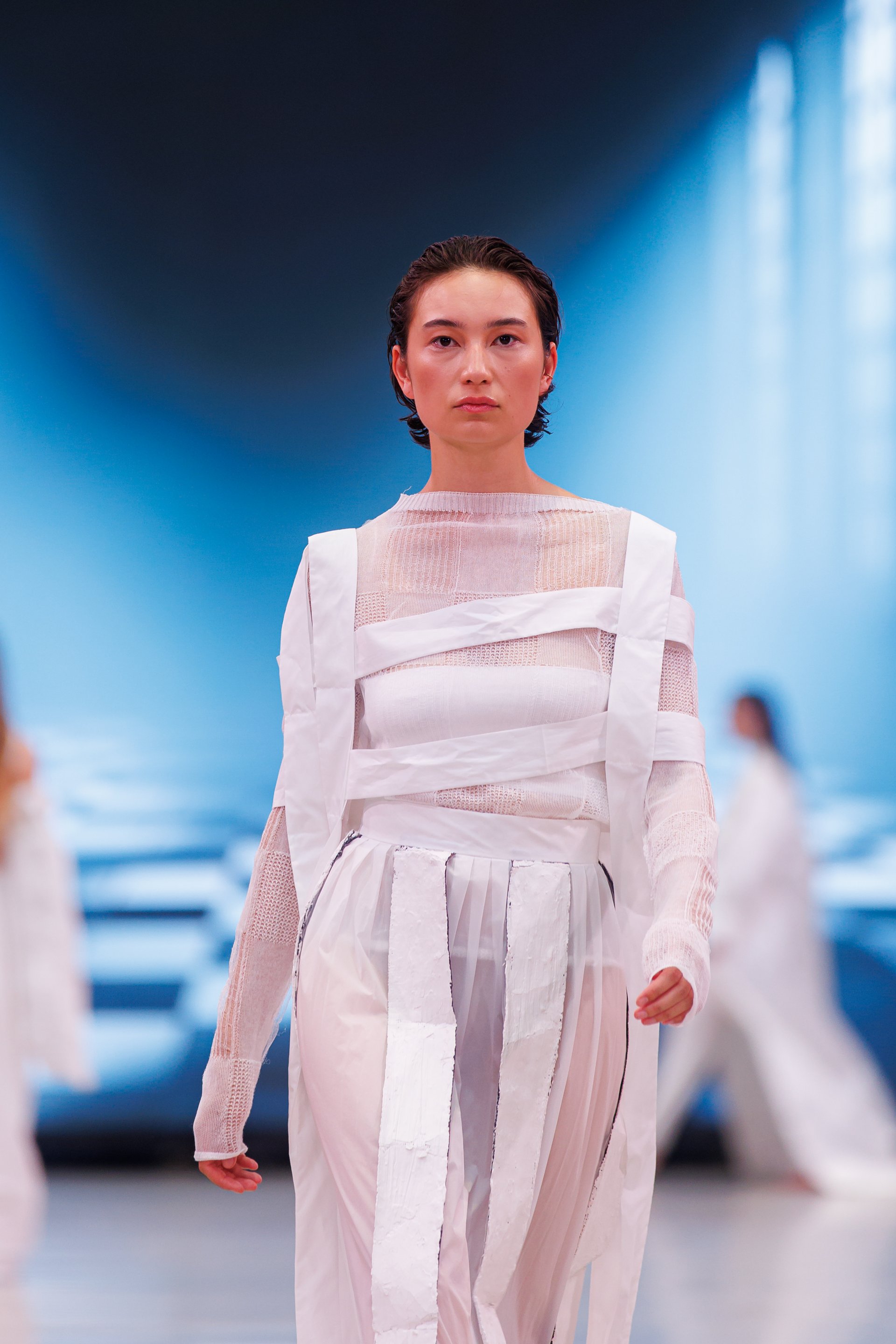 "A WOMANS GAME" von Marielou Gunzert auf der Neo.Fashion. 2024 "A WOMANS GAME" von Marielou Gunzert auf der Neo.Fashion. 2024